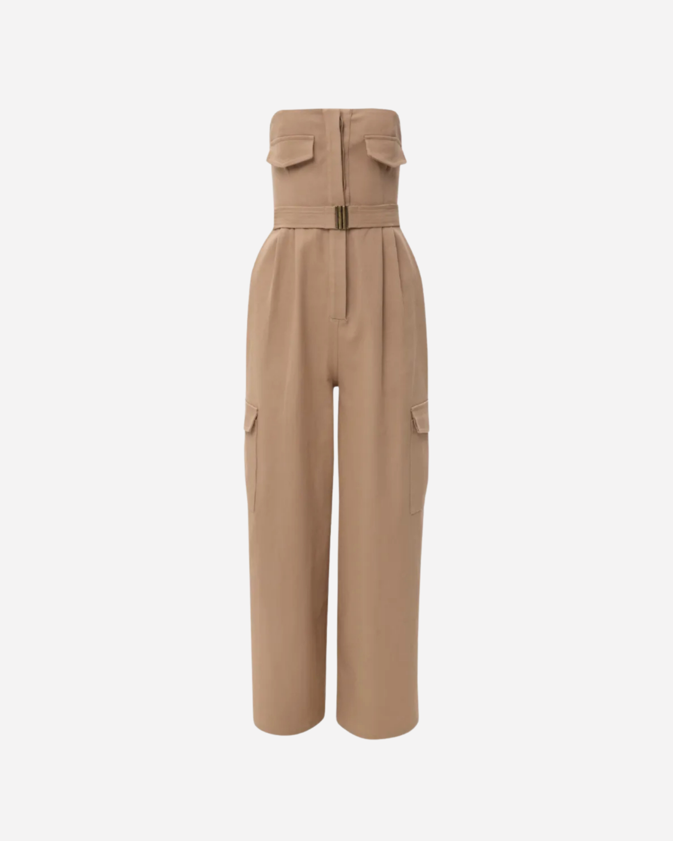 Picture of Beige Strapless Jumpsuit