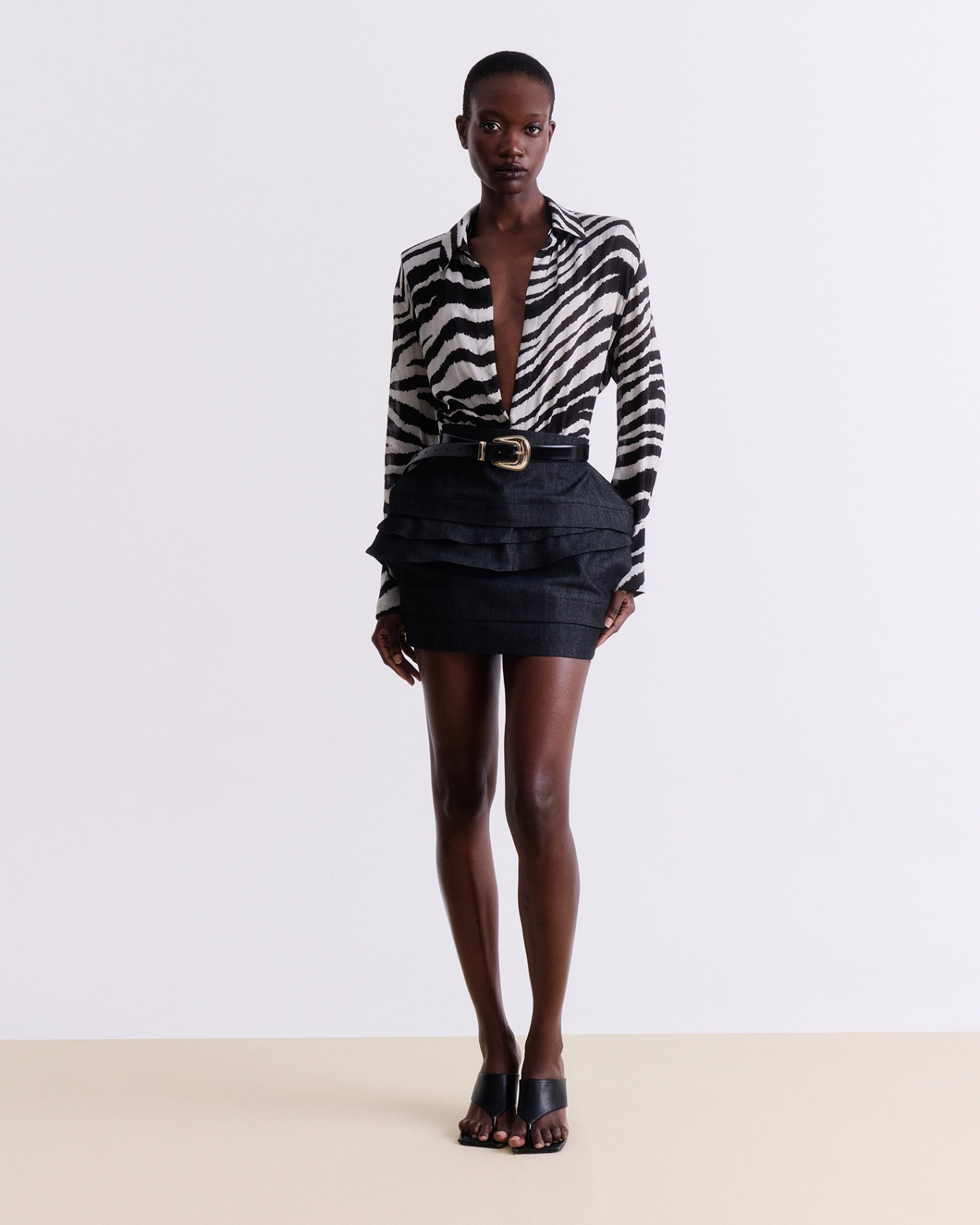 Picture of DENIM MINI SKIRT