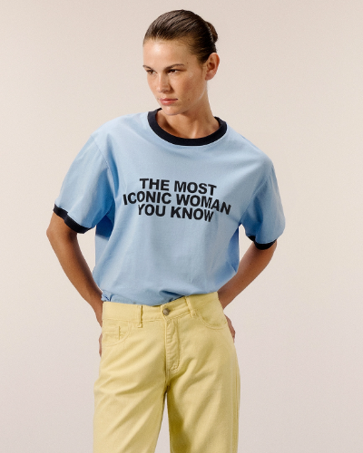 Picture of BABY BLUE RINGER TEE