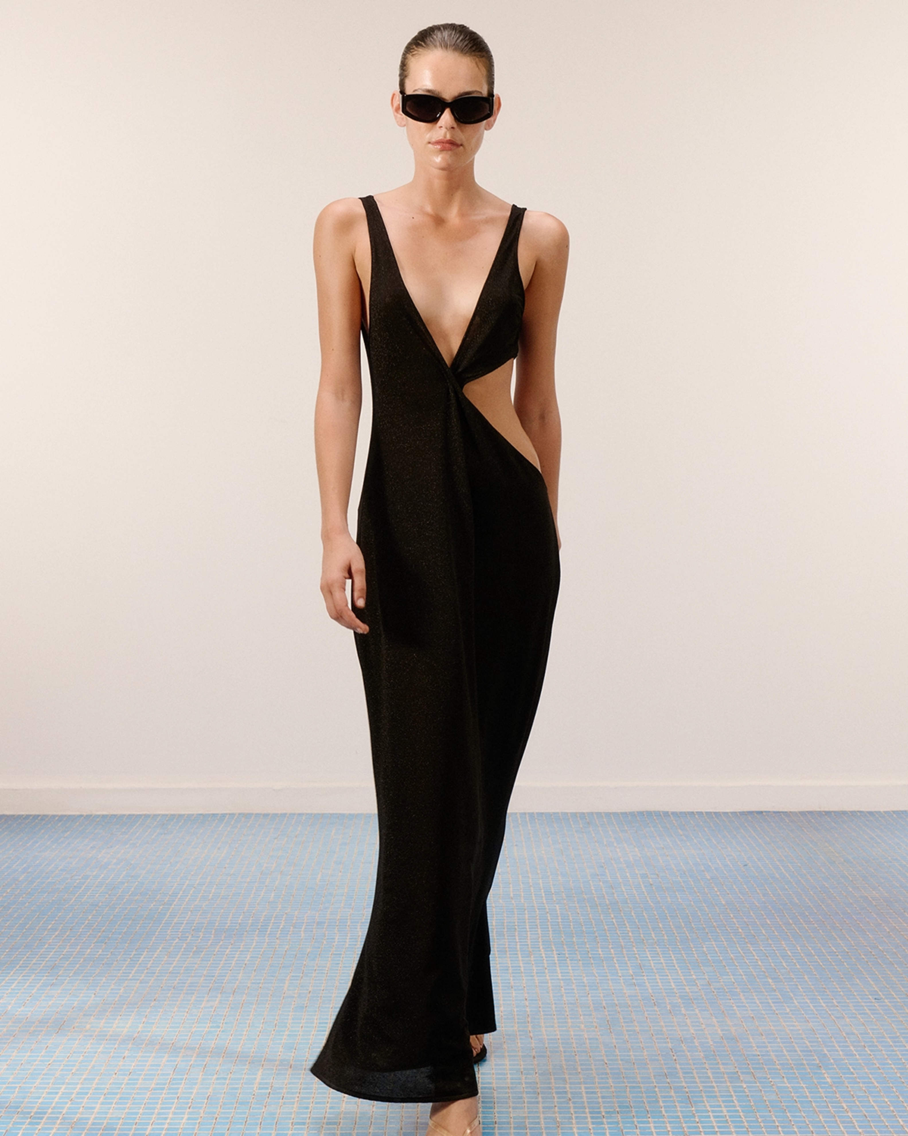 Picture of CUT-OUT MAXI DRESS