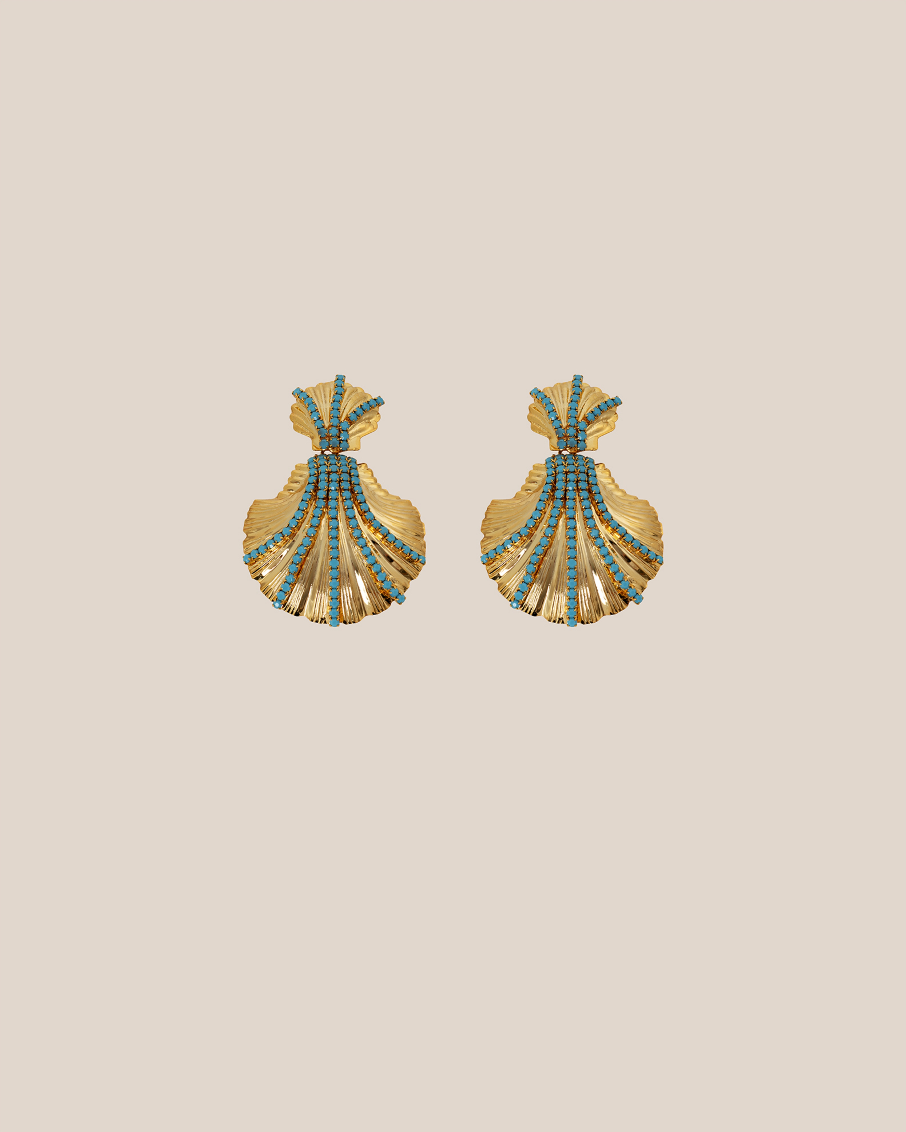 Picture of GOLDEN SHELL EARRINGS