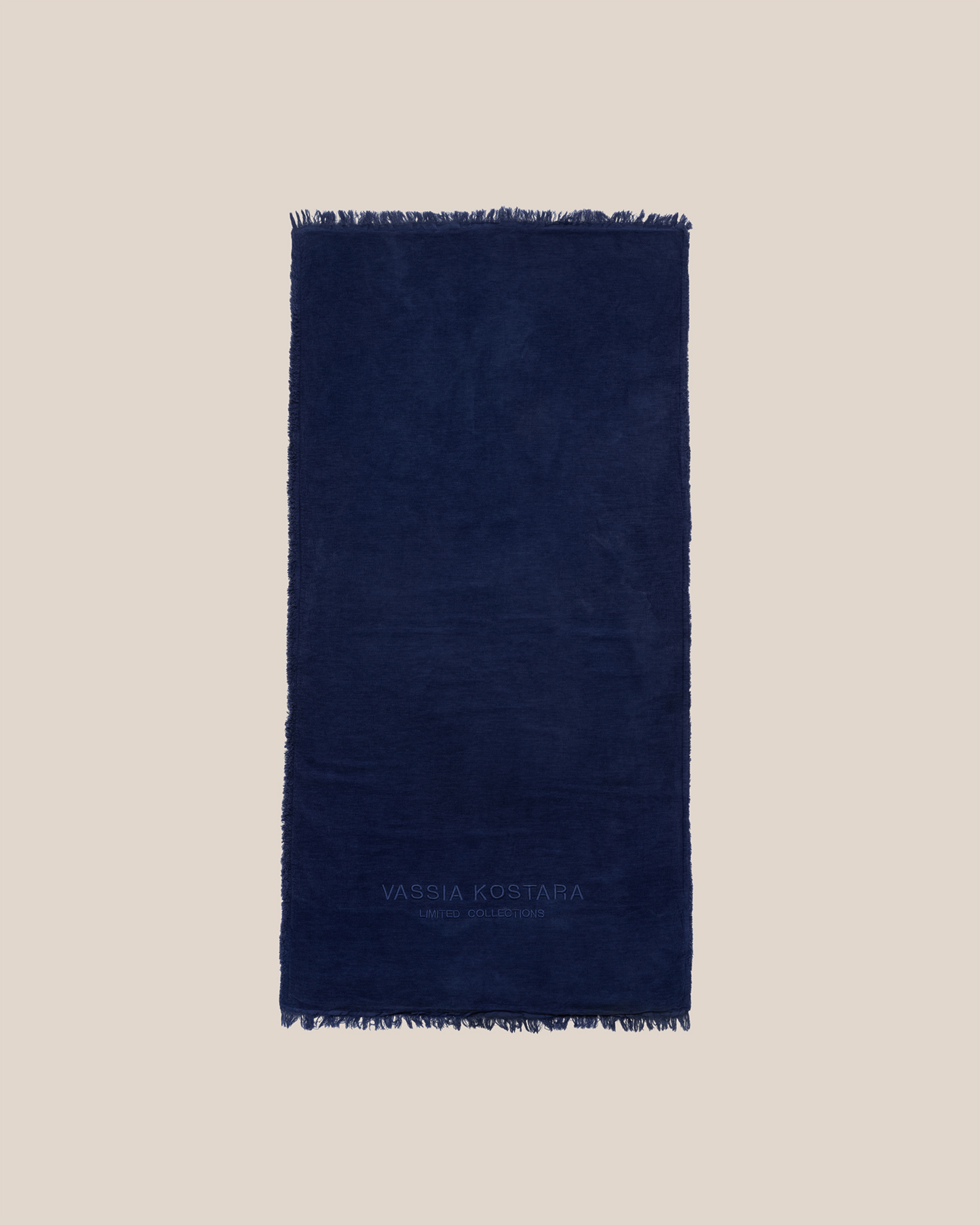 Picture of DEEP BLUE BEACH TOWEL
