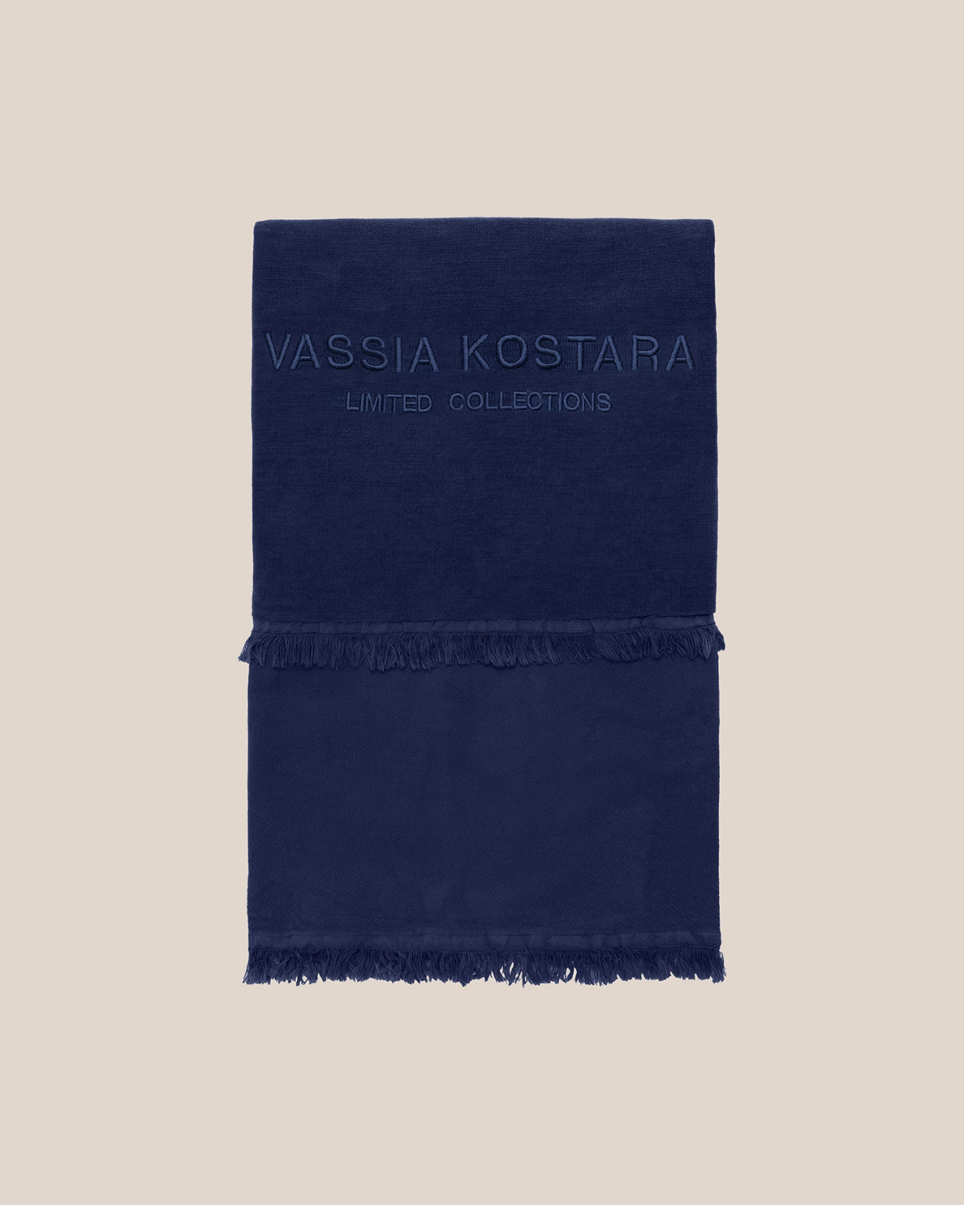 Picture of DEEP BLUE BEACH TOWEL