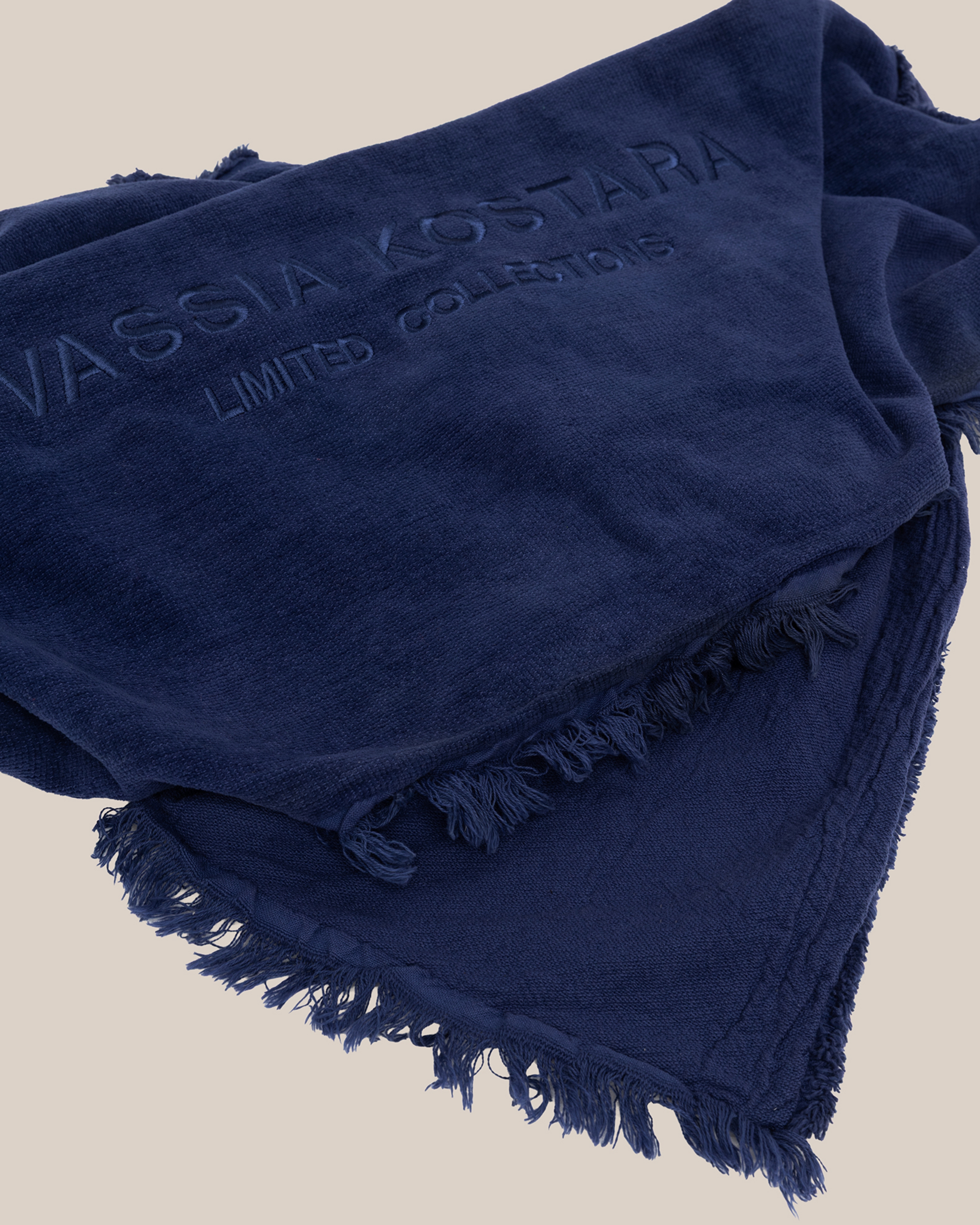 Picture of DEEP BLUE BEACH TOWEL