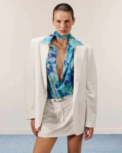 Picture of WHITE SUMMER BLAZER