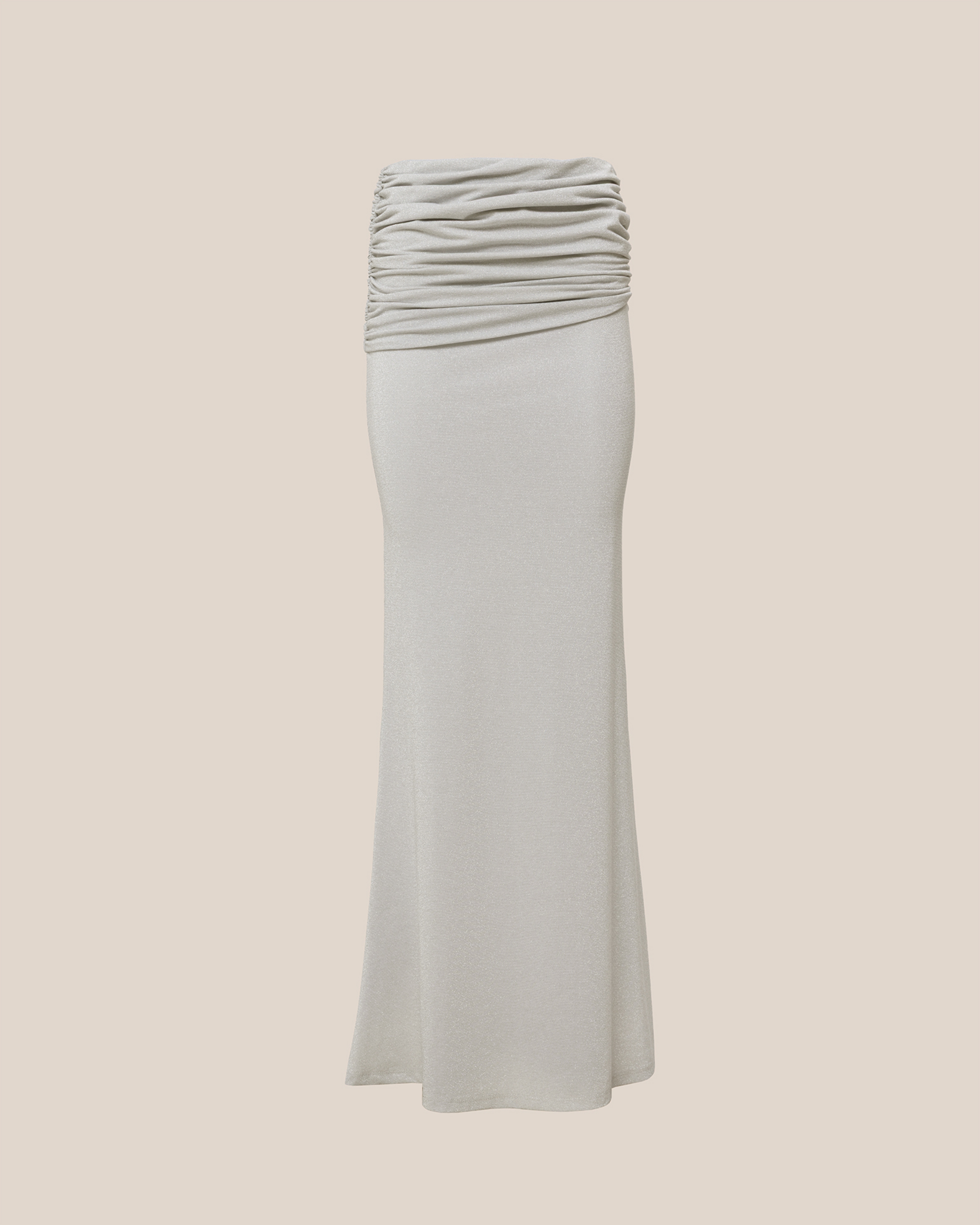 Picture of SILVER MAXI SKIRT