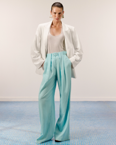 Picture of SKY BLUE SUIT PANTS