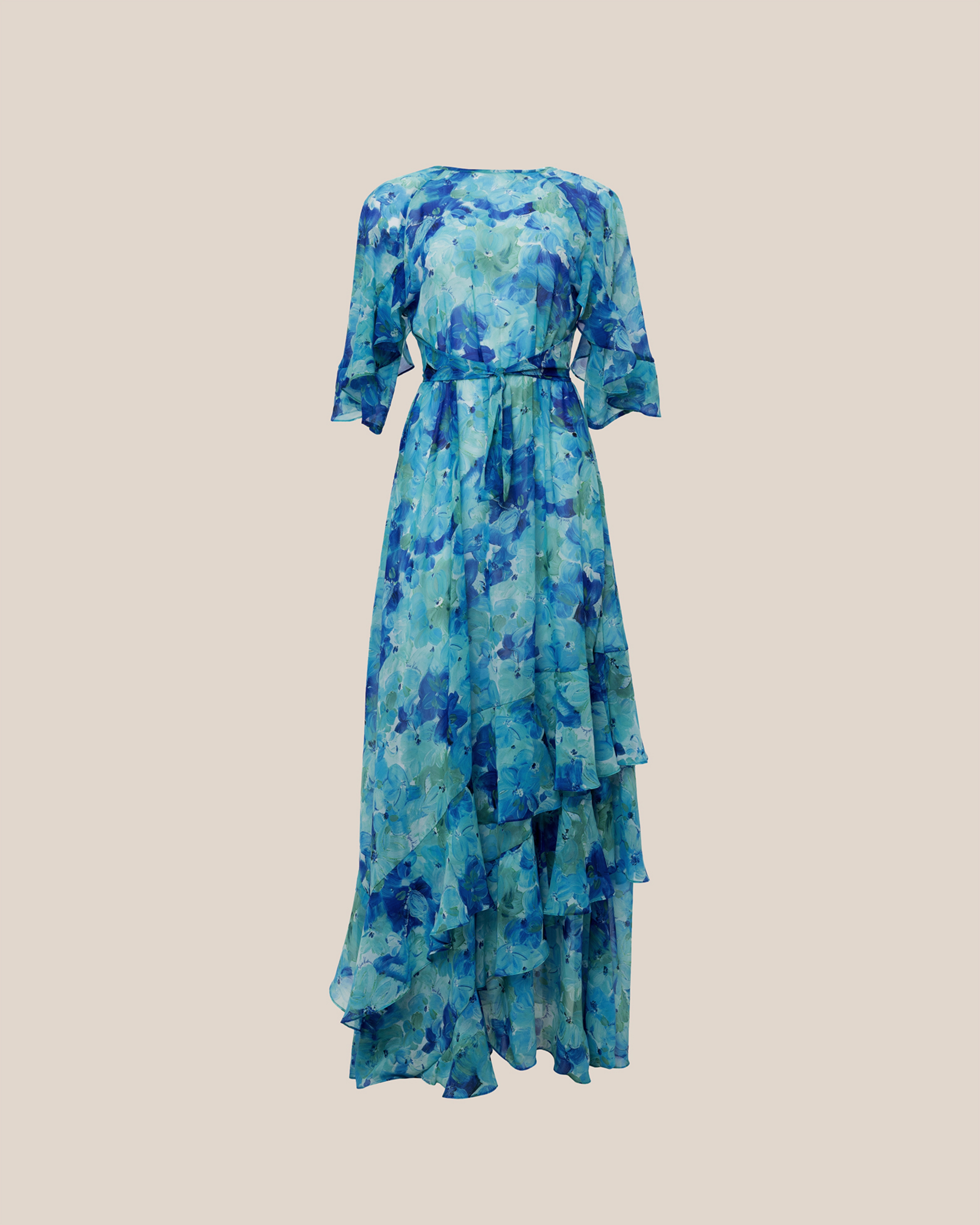 Picture of BLUE FLORAL “JUNE” DRESS