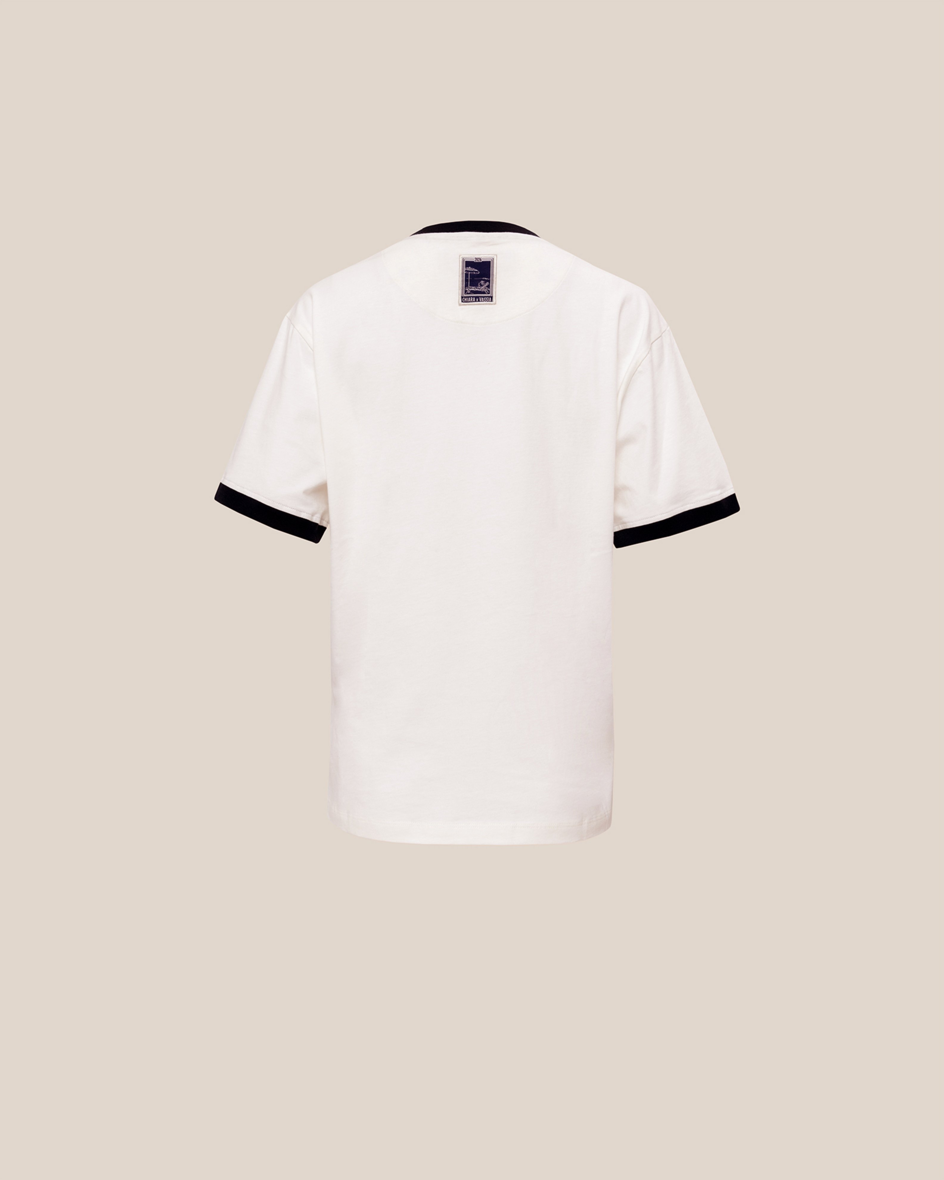 Picture of WHITE RINGER TEE