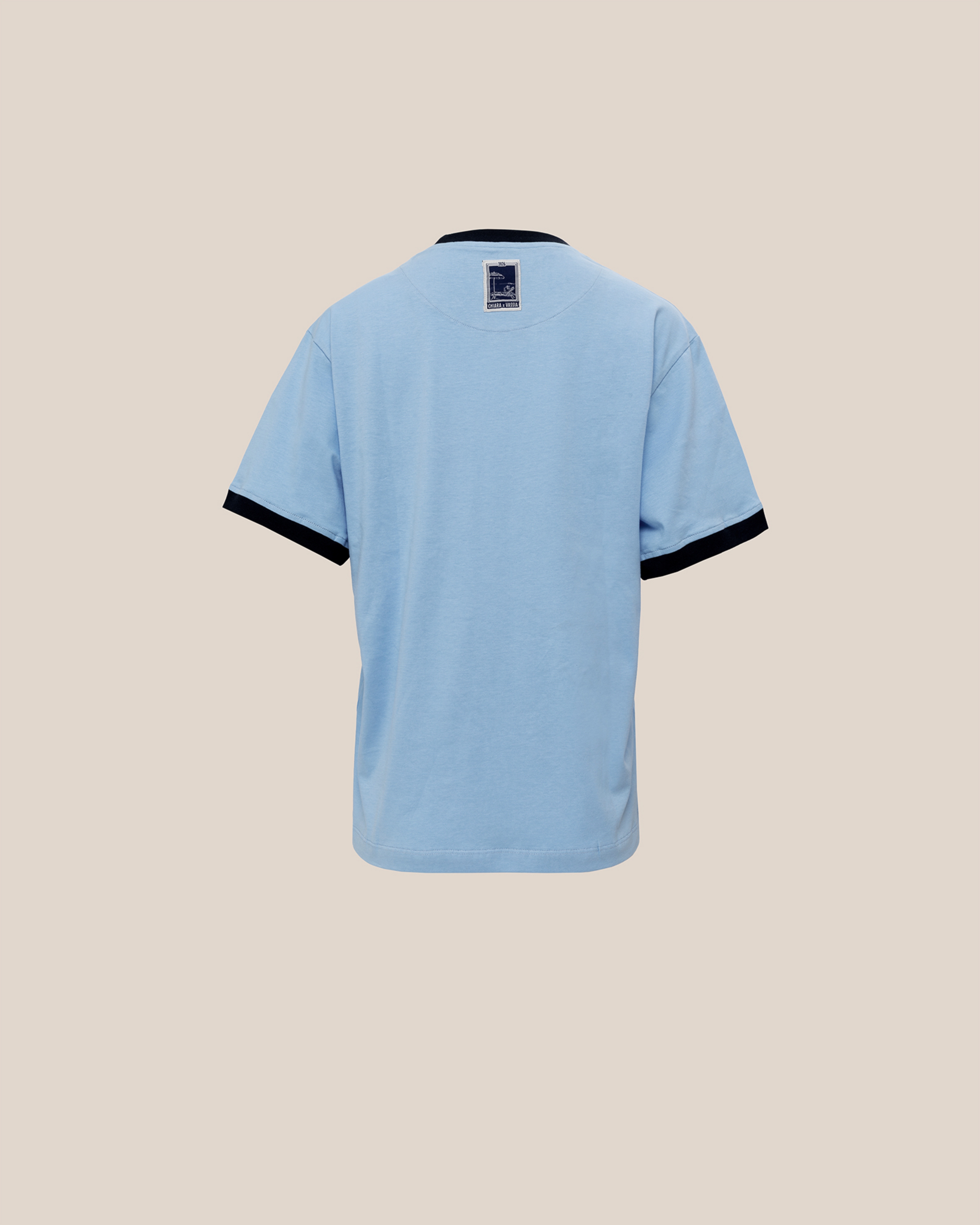 Picture of BABY BLUE RINGER TEE