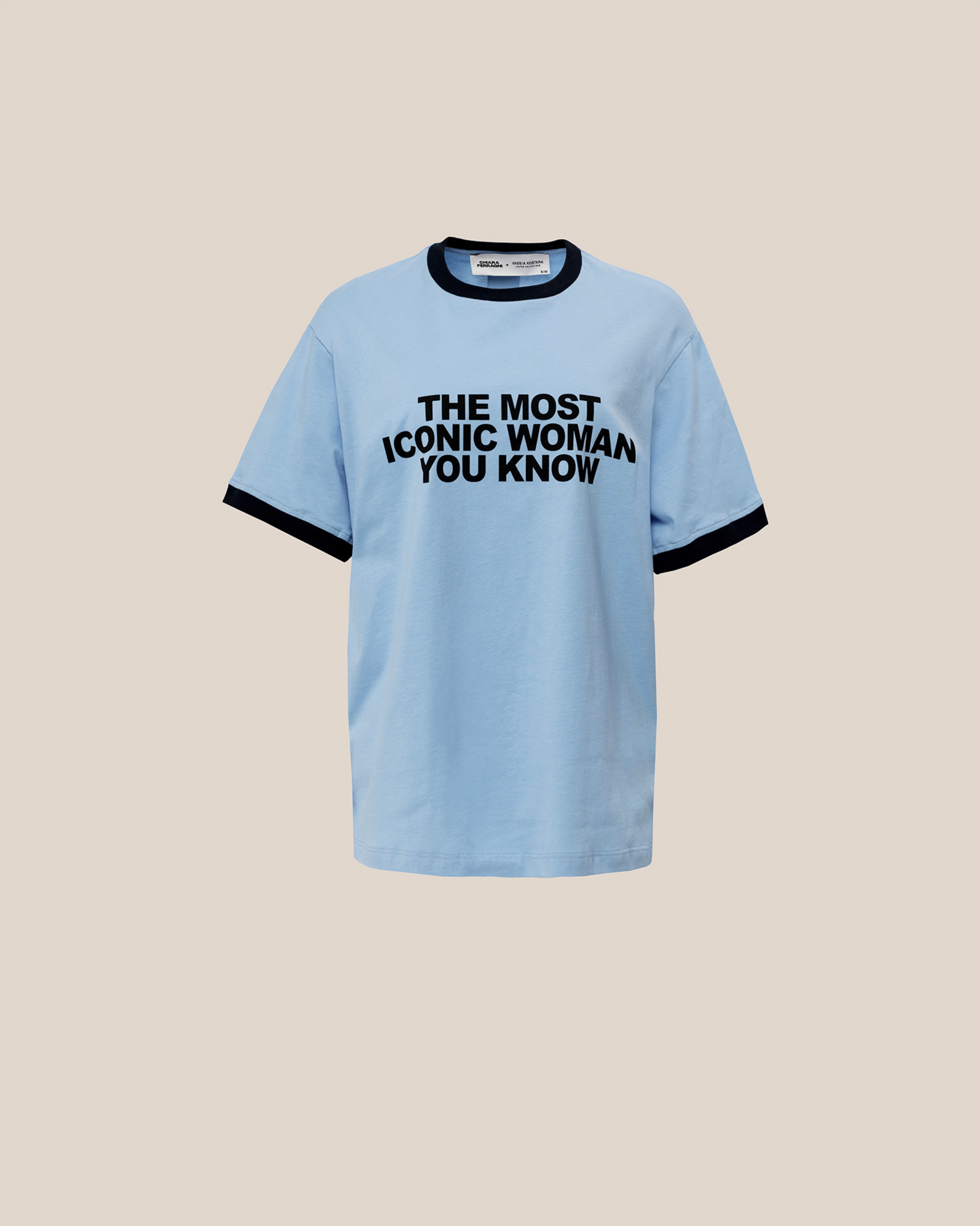Picture of BABY BLUE RINGER TEE