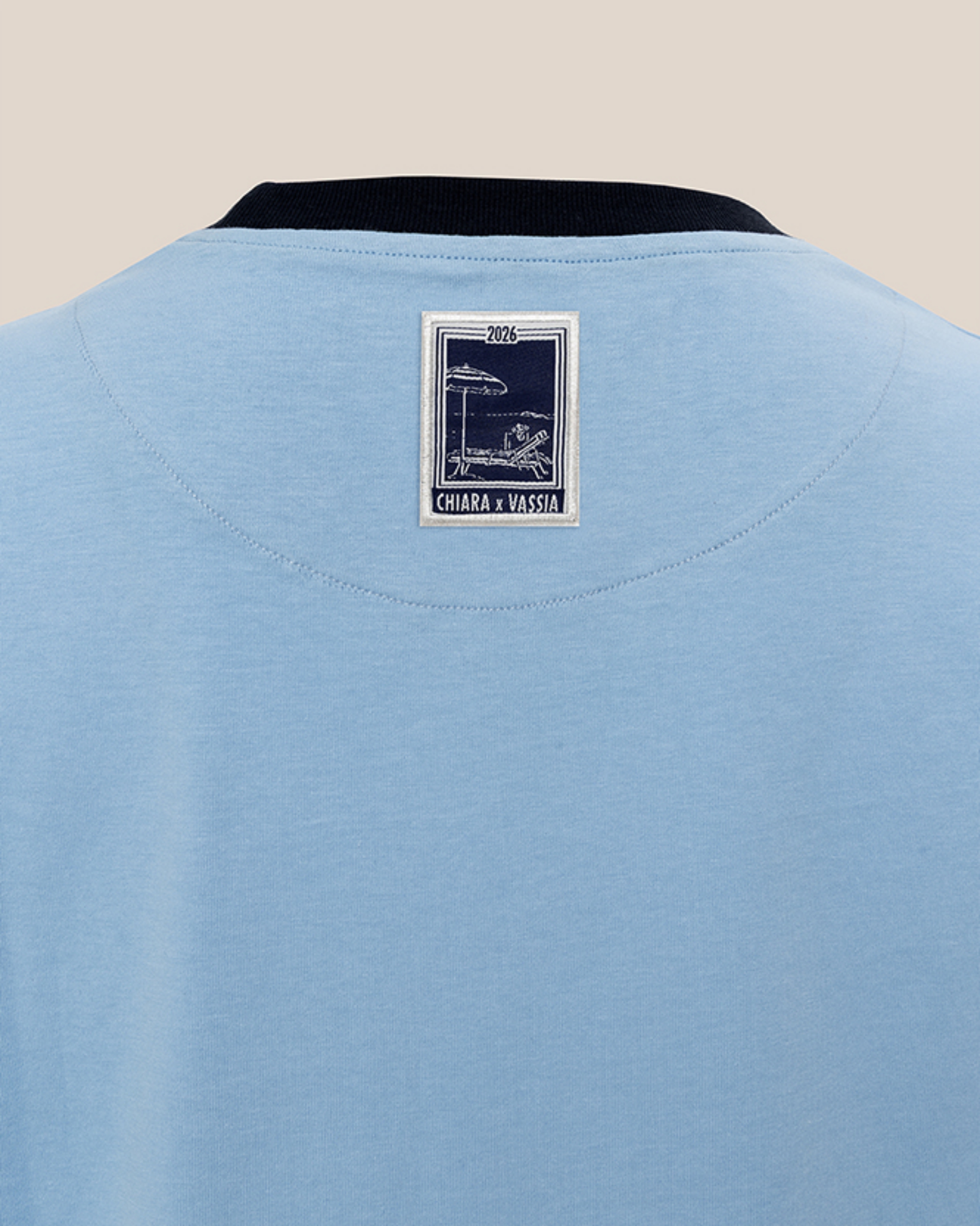 Picture of BABY BLUE RINGER TEE