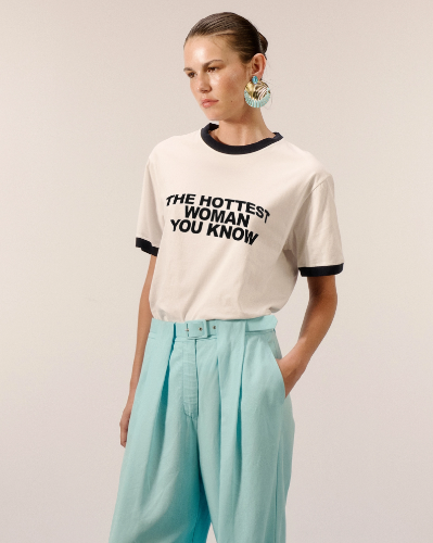 Picture of WHITE RINGER TEE