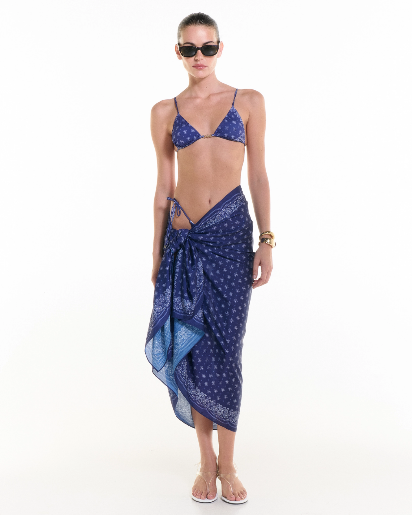 Picture of MIDNIGHT TRIANGLE BIKINI TOP