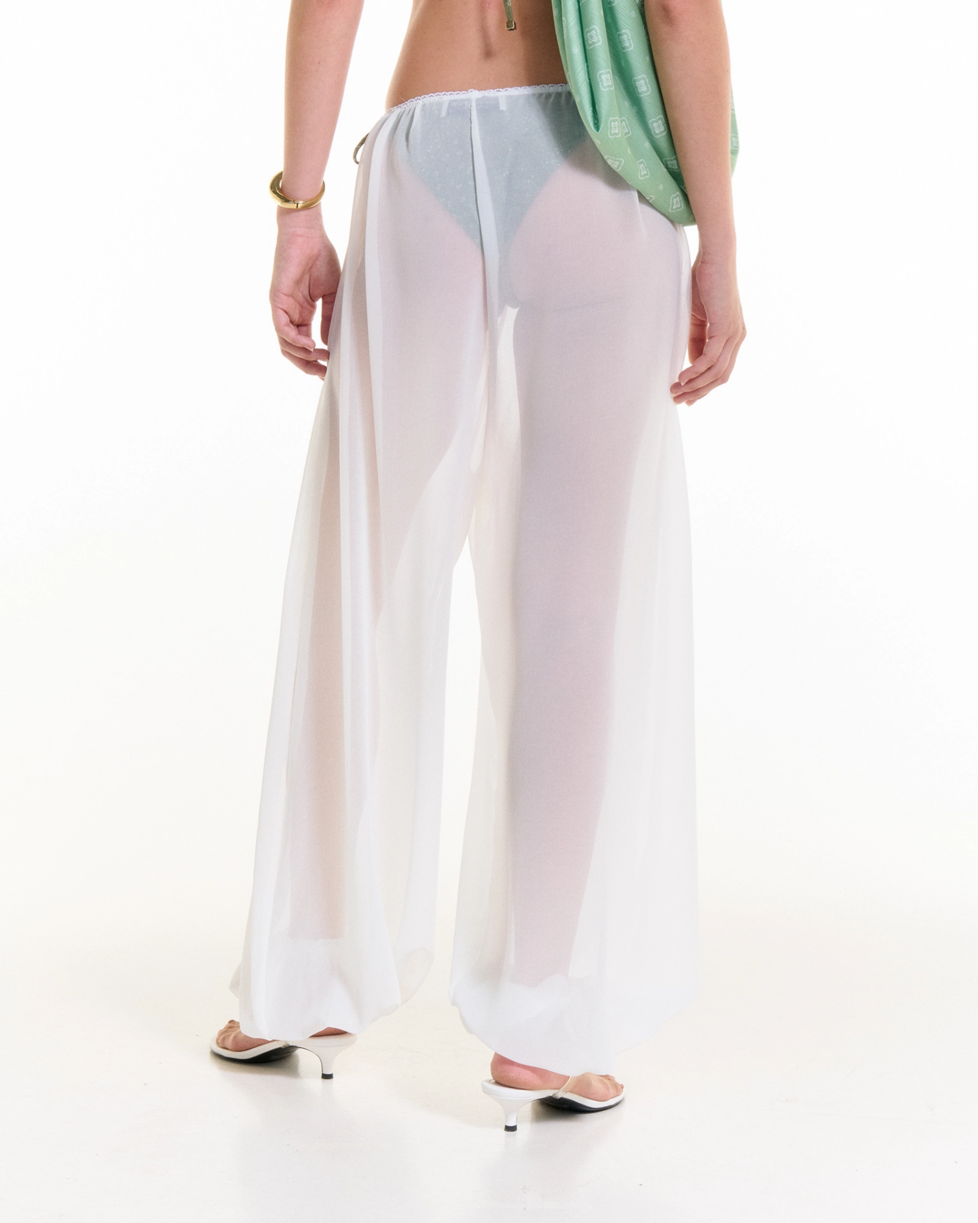 Picture of WHITE SHEER PANTS