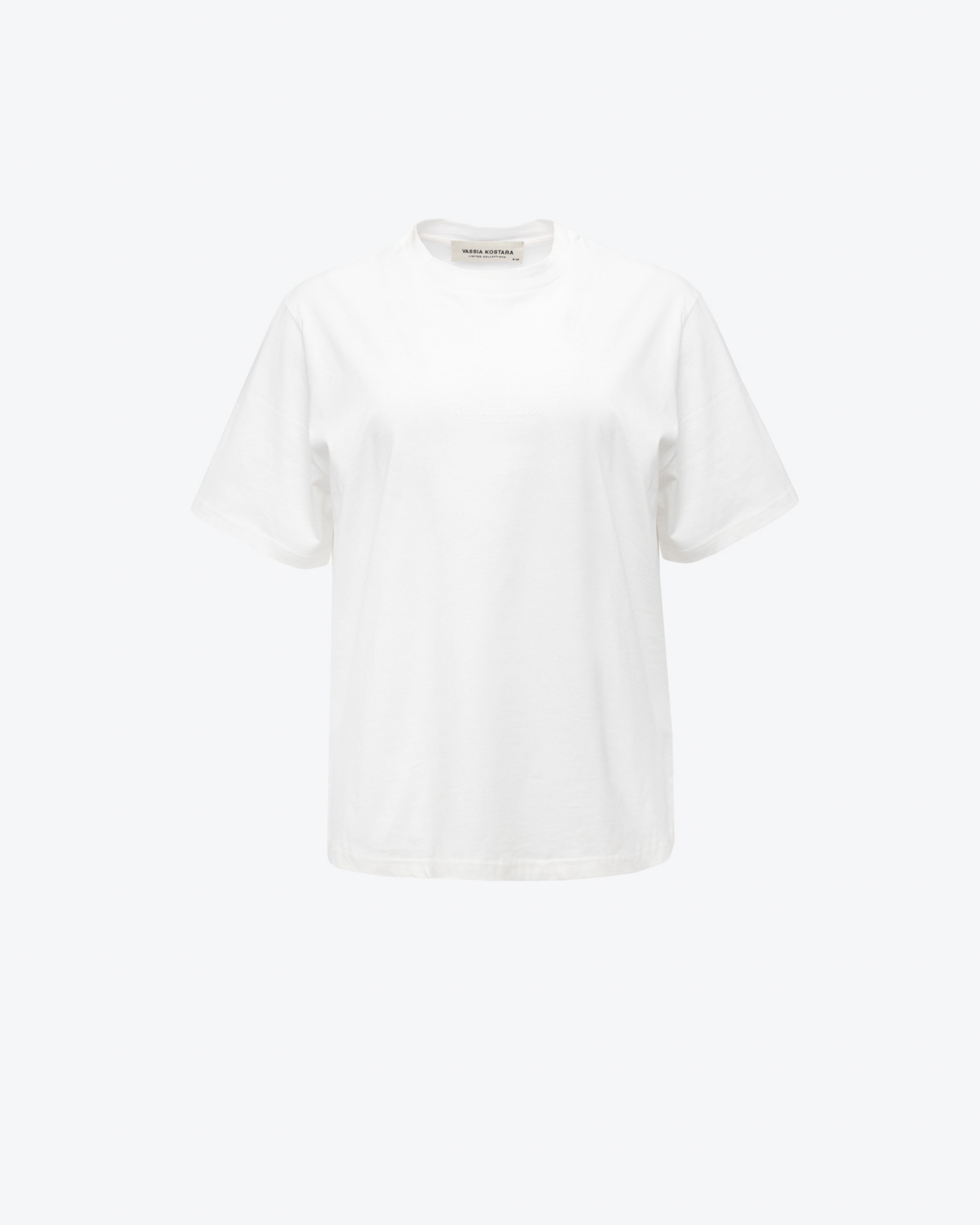 Picture of WHITE T-SHIRT WITH BLUE BANDANA