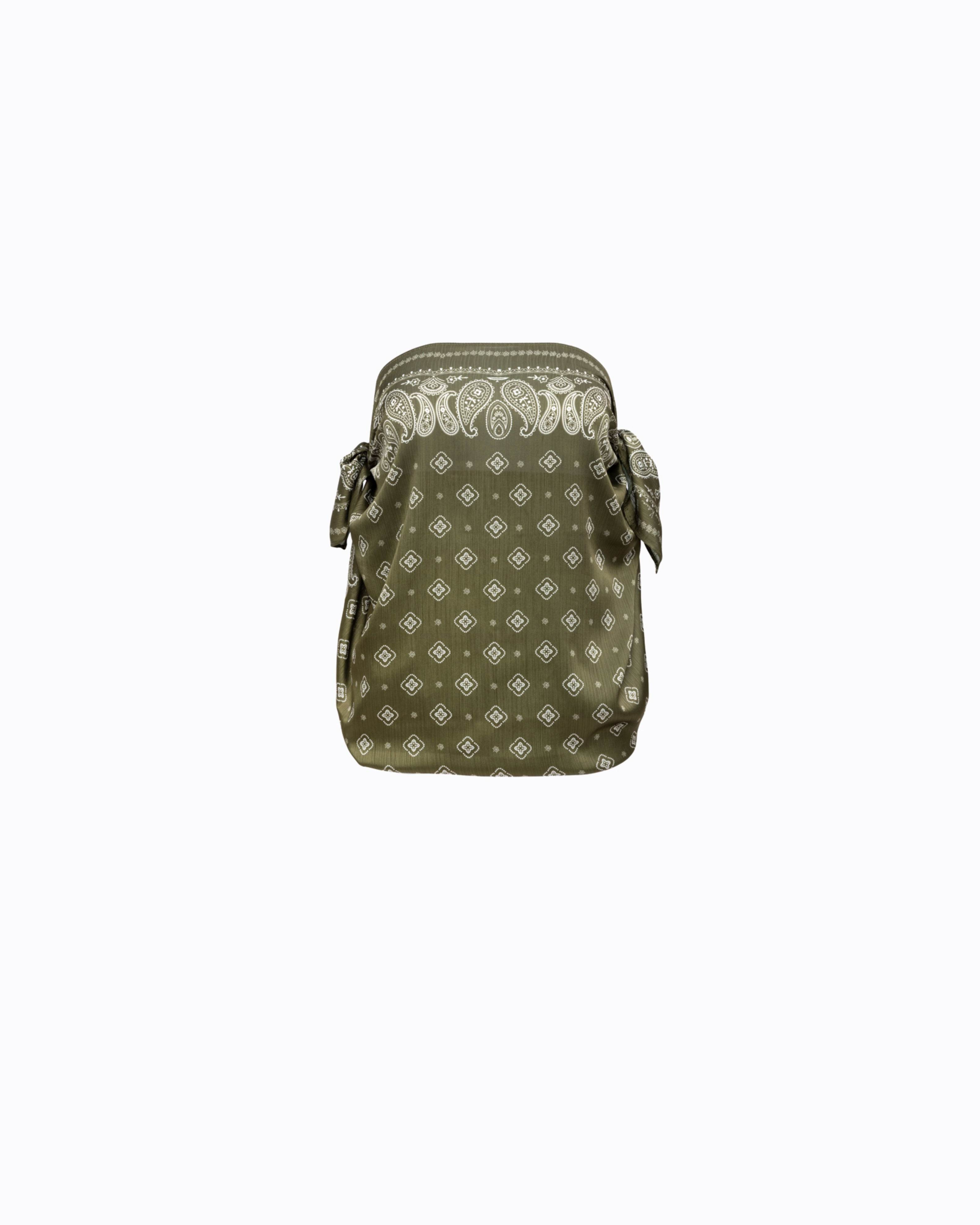 Picture of OLIVE BANDANA TOP/BAG