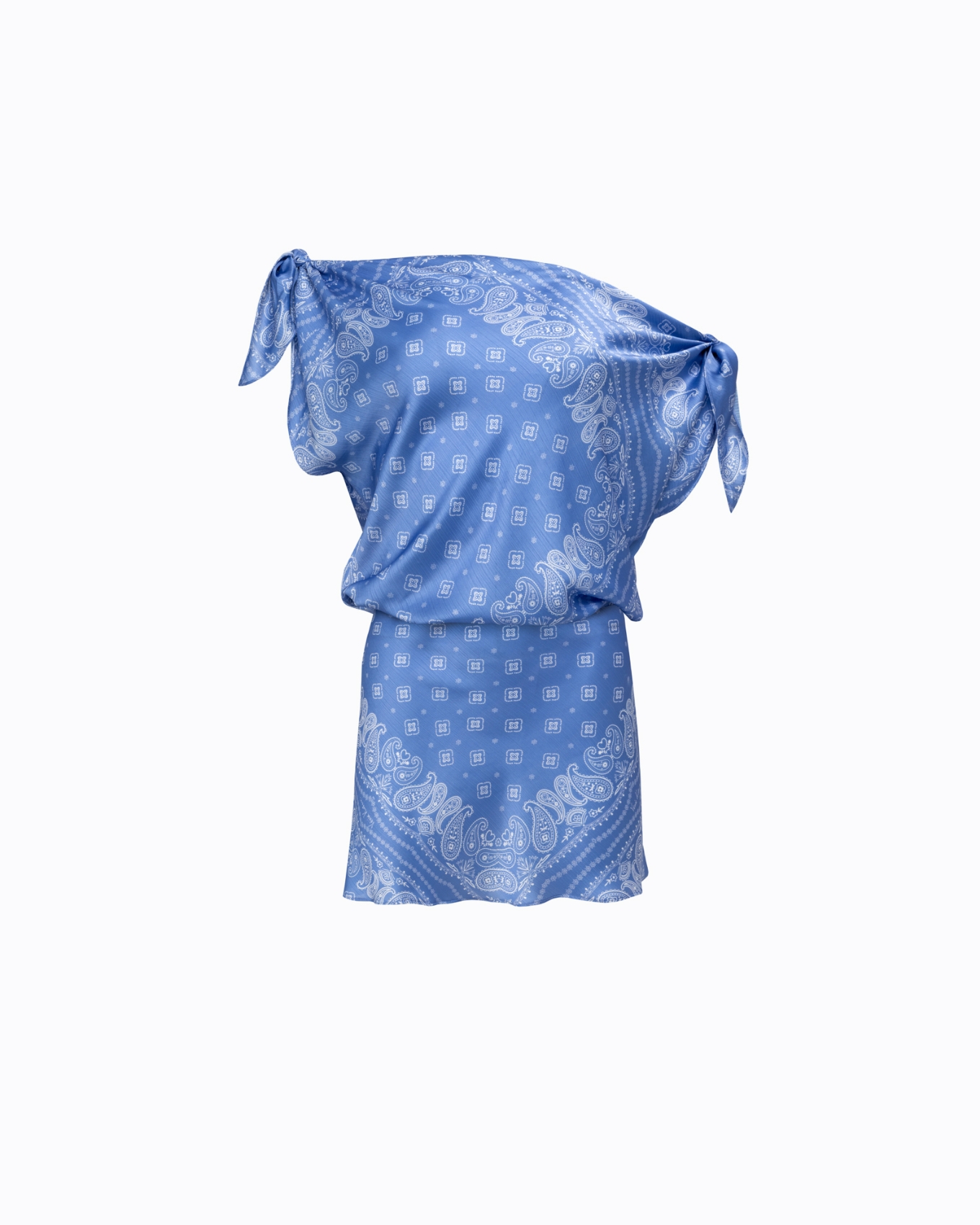 Picture of LIGHT BLUE MINI DRESS