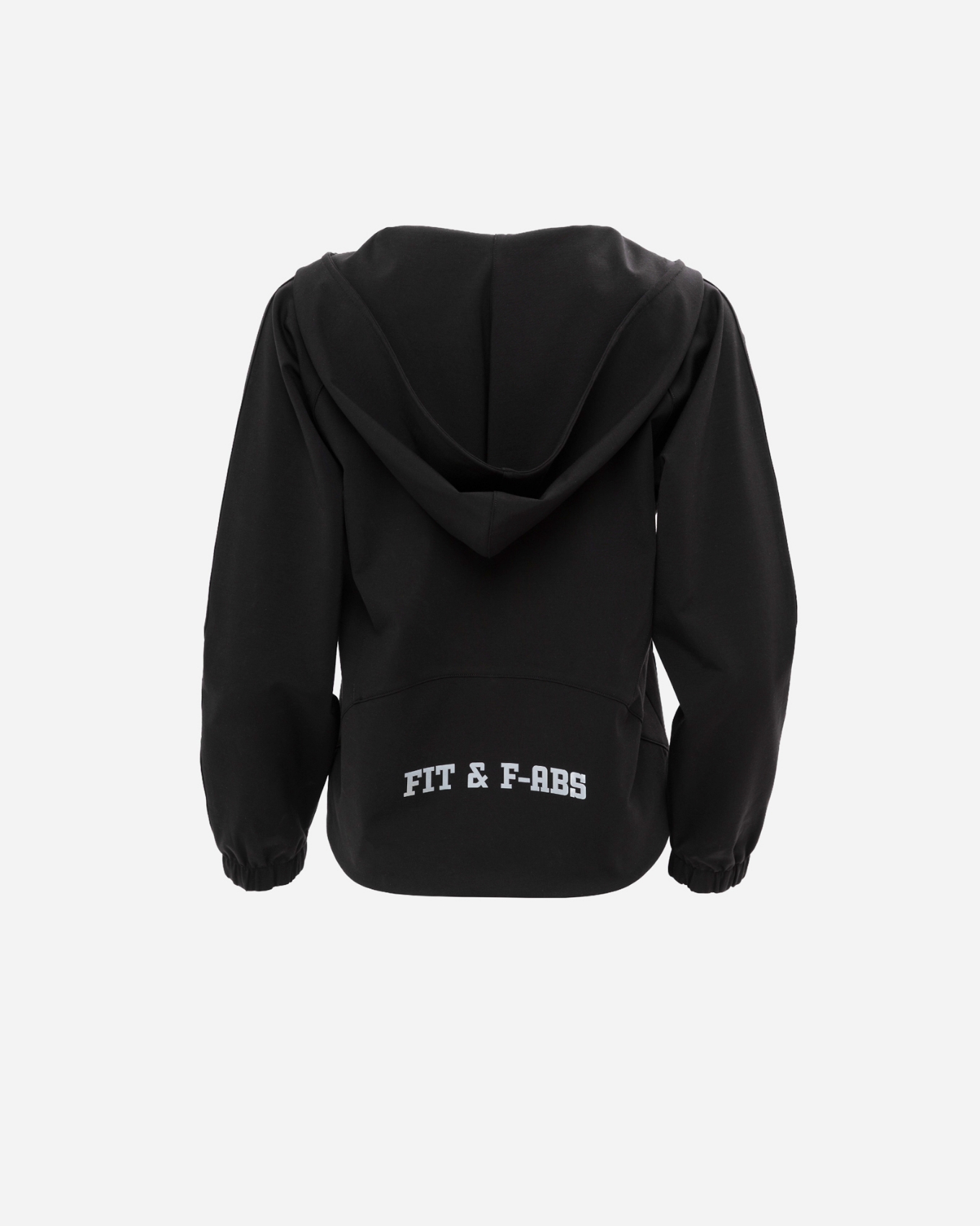 Picture of BLACK HOODED SPORTS JACKET