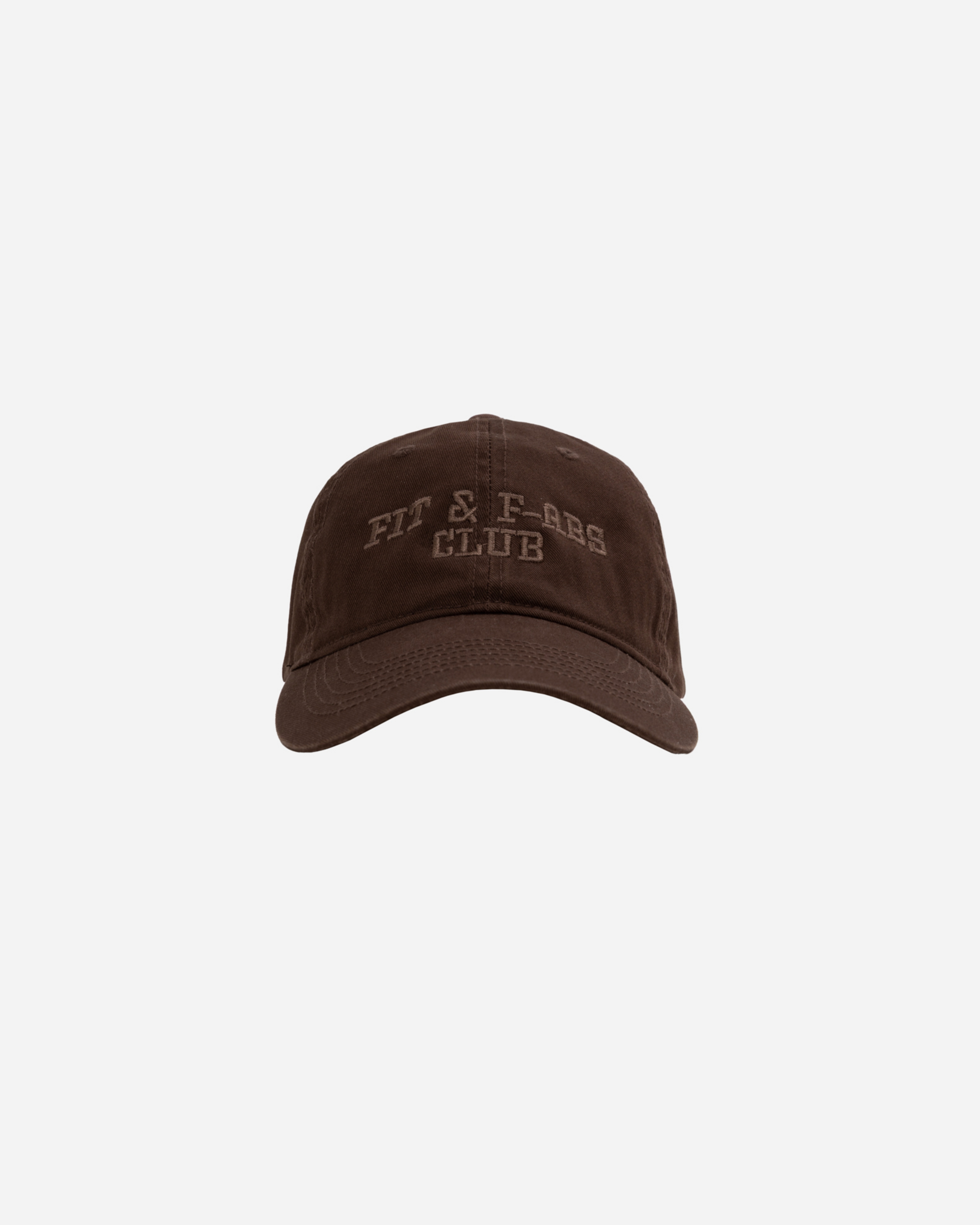 Picture of BROWN FIT & FABS JOCKEY CAP
