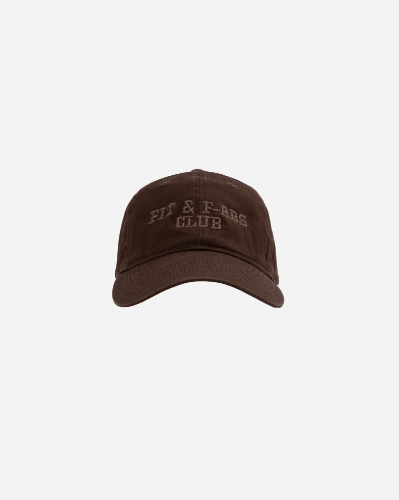 Picture of BROWN FIT & FABS JOCKEY CAP