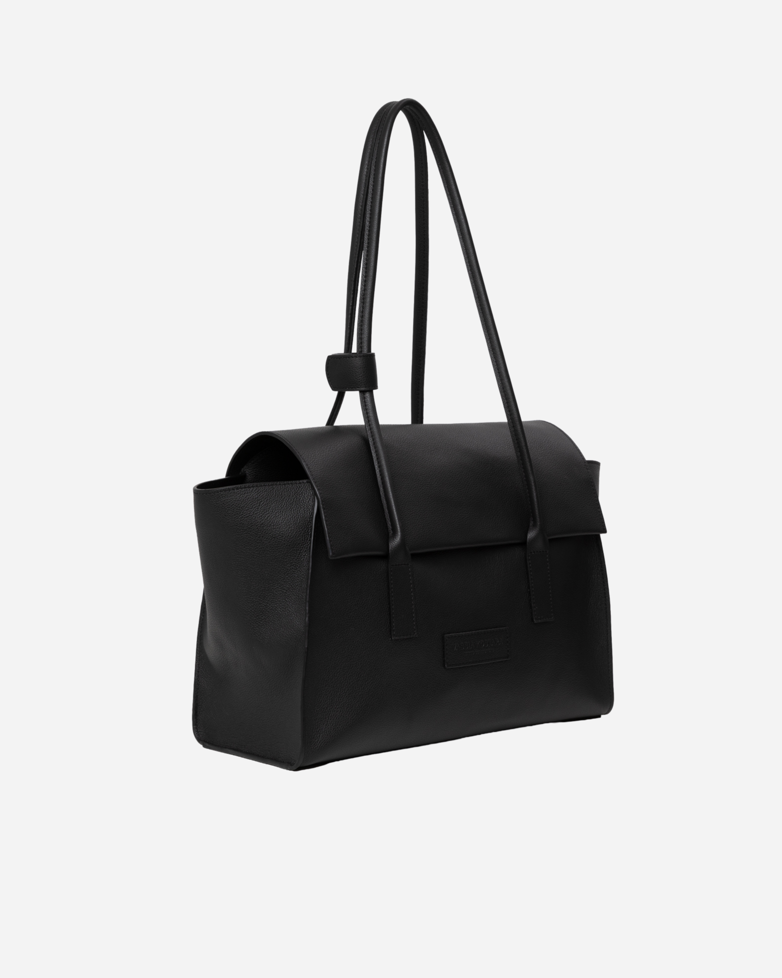 Picture of BLACK FOLDOVER BAG