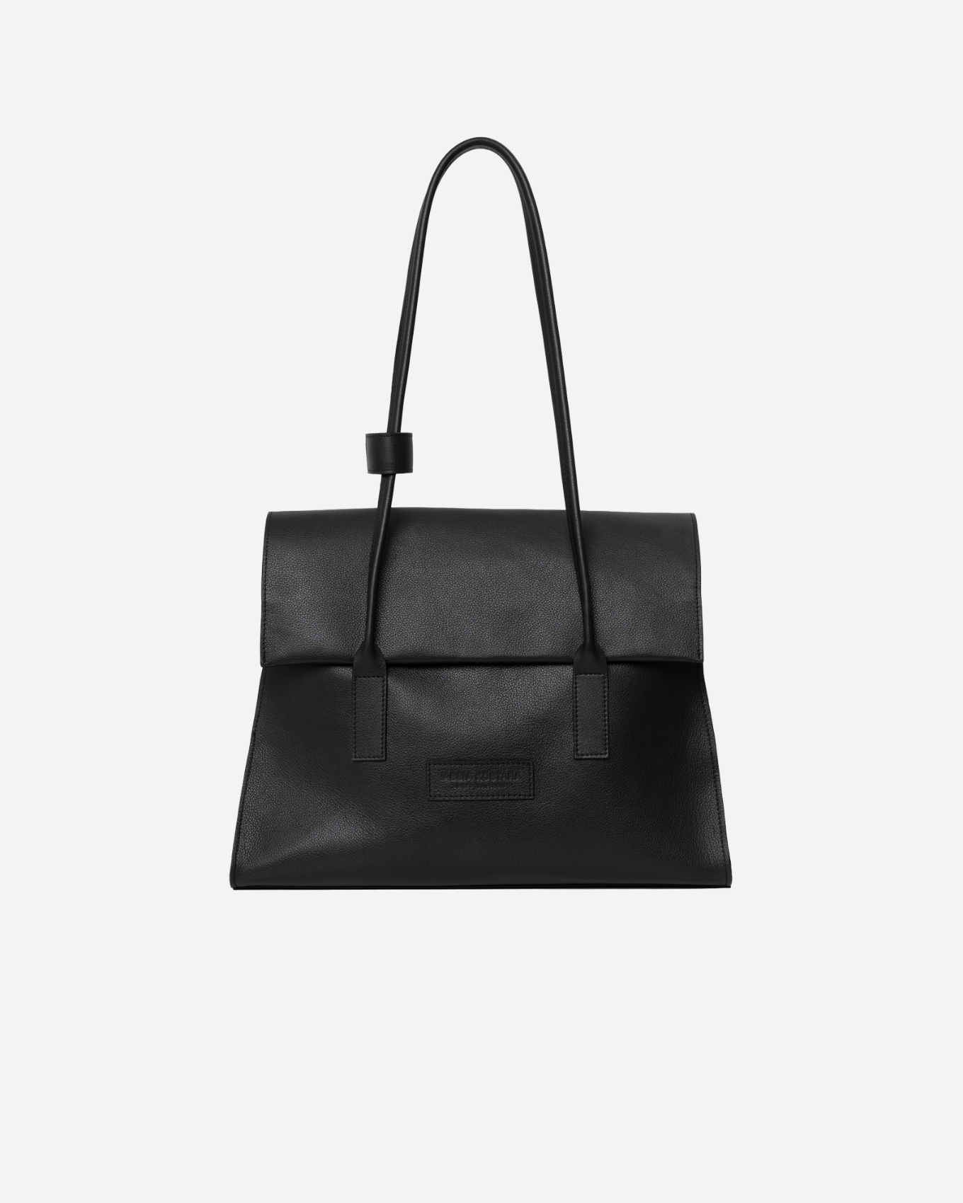 Picture of BLACK FOLDOVER BAG