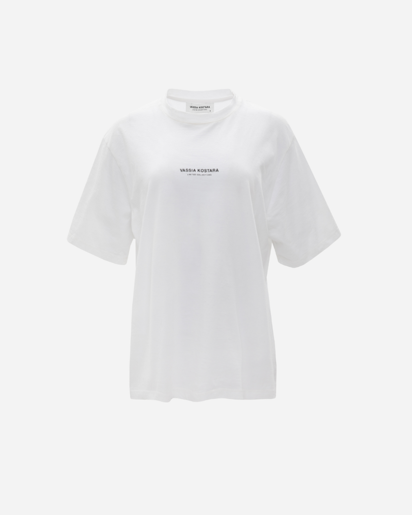 Picture of VASSIA KOSTARA WHITE T-SHIRT