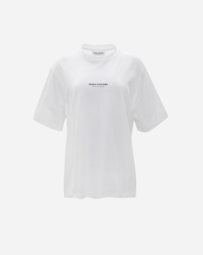 Picture of VASSIA KOSTARA WHITE T-SHIRT