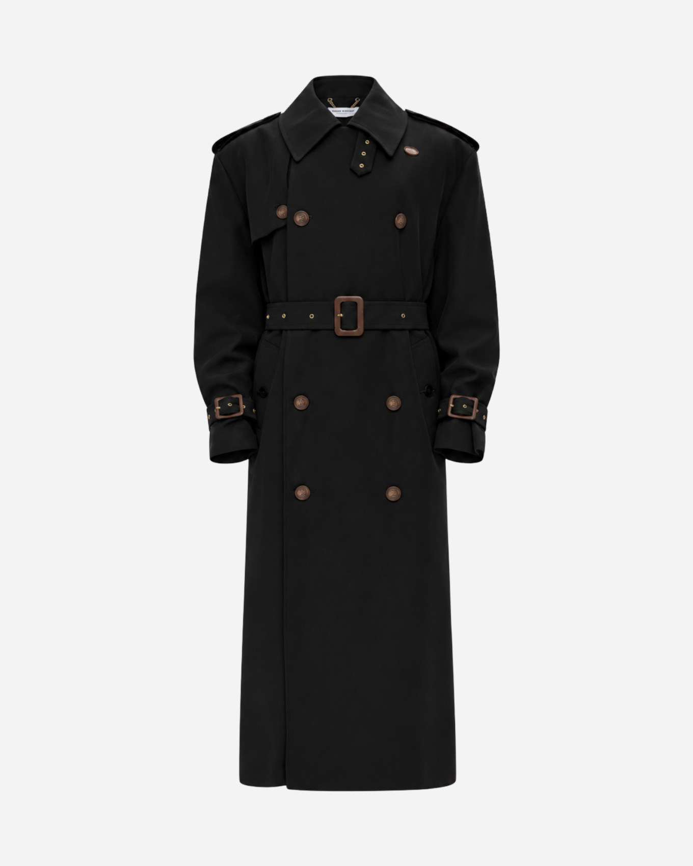 Picture of MEN'S BLACK TRENCH COAT
