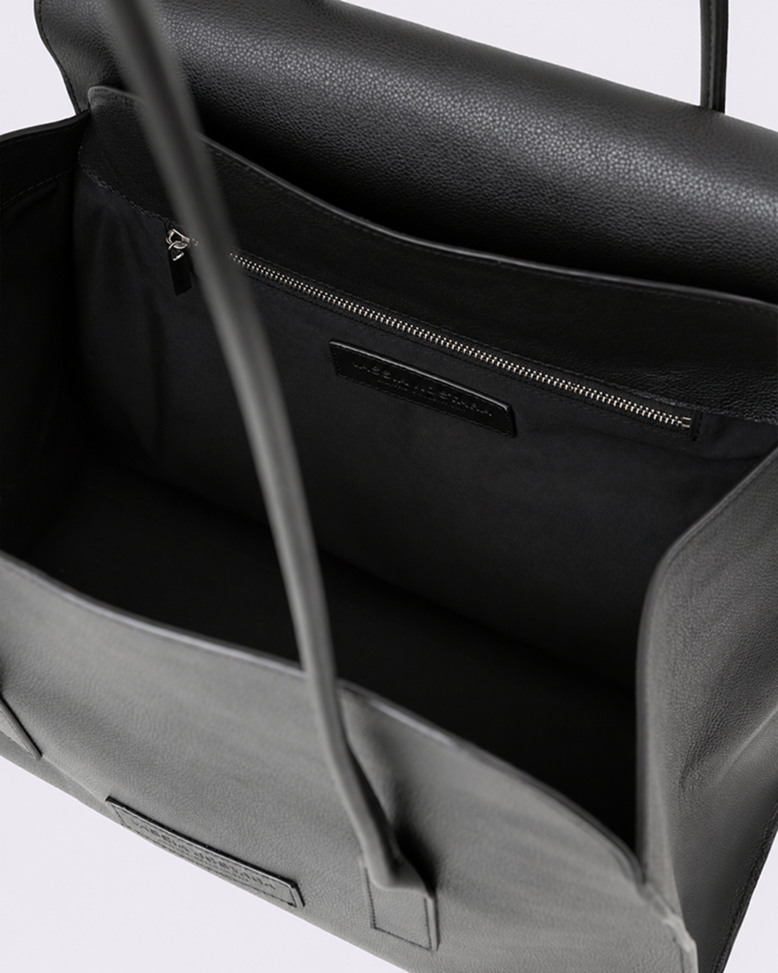 Picture of BLACK FOLDOVER BAG