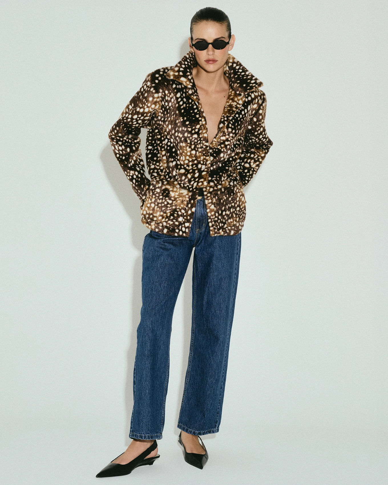 Picture of OH DEAR FAUX FUR JACKET