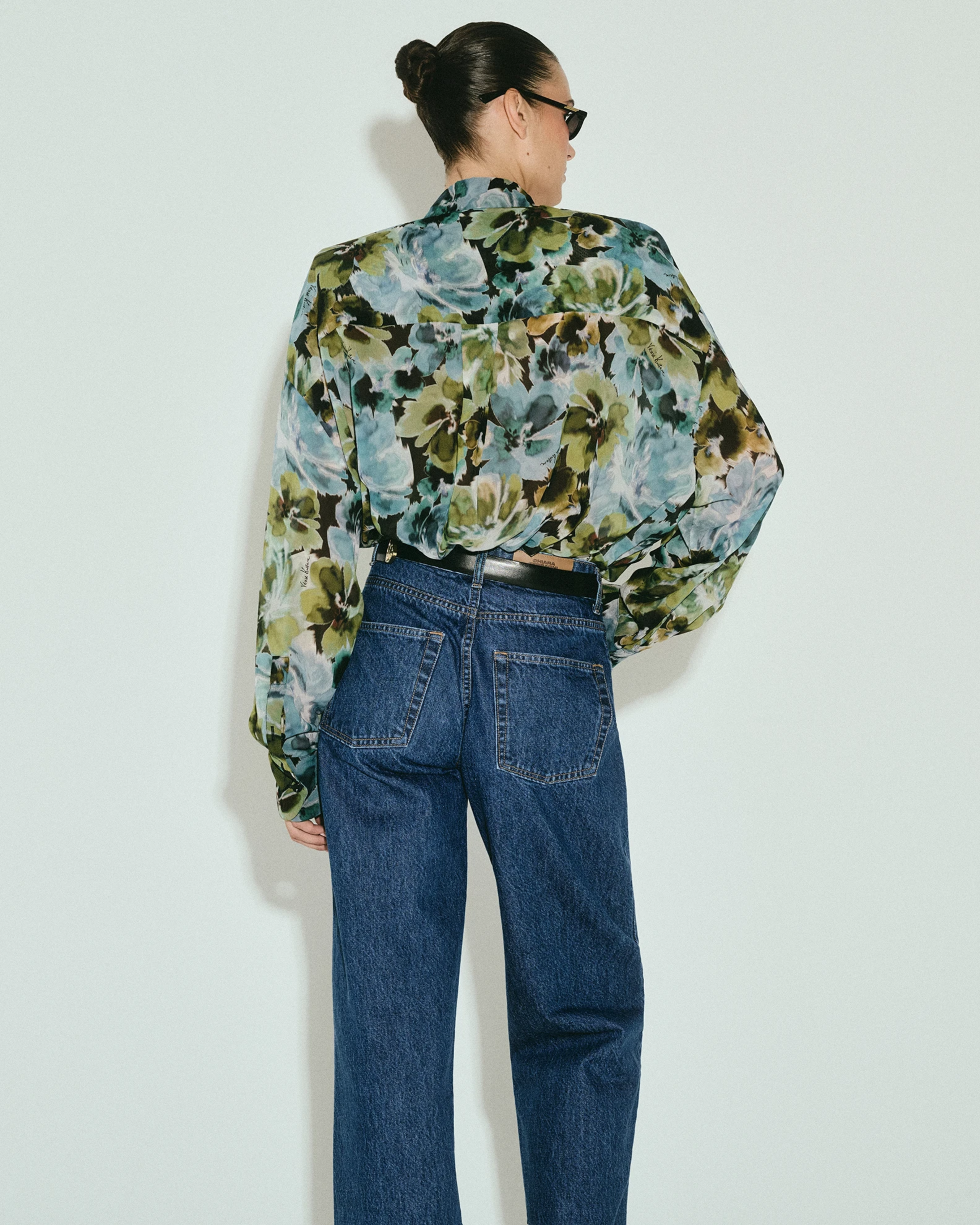 Picture of STRAIGHT-LEG BLUE JEANS