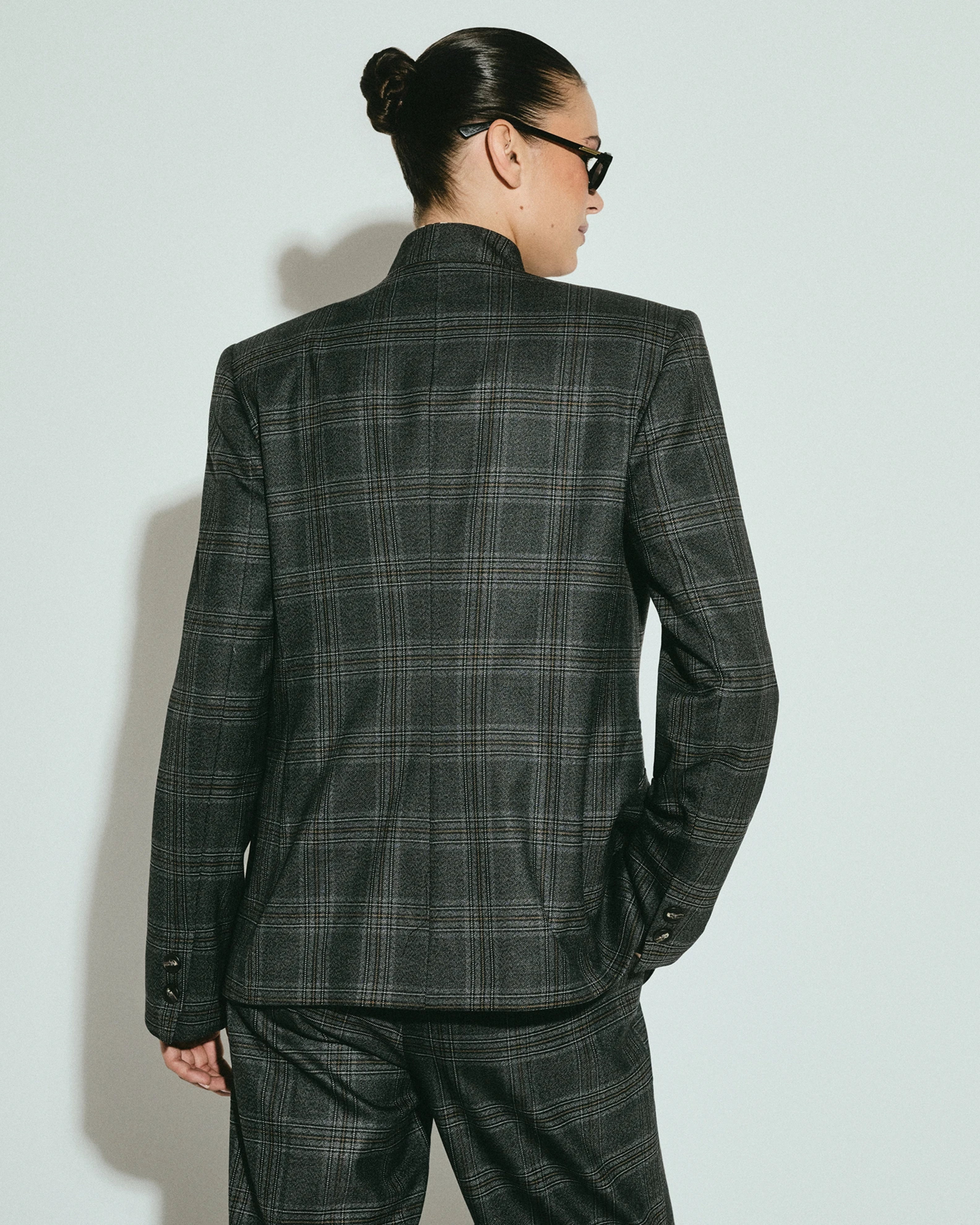 Picture of STRUCTURED CHECK BLAZER