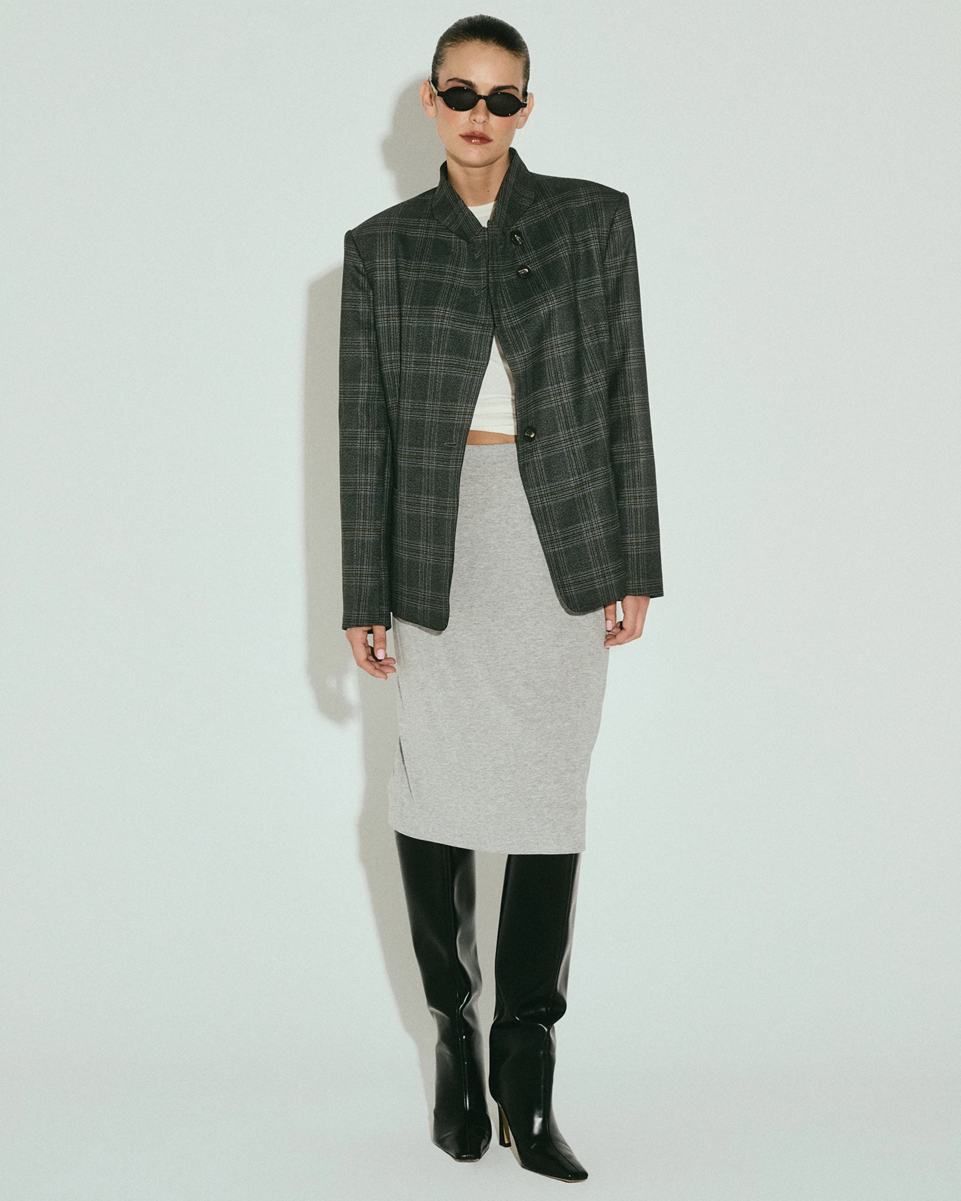 Picture of TWO-PIECE SEQUIN SKIRT