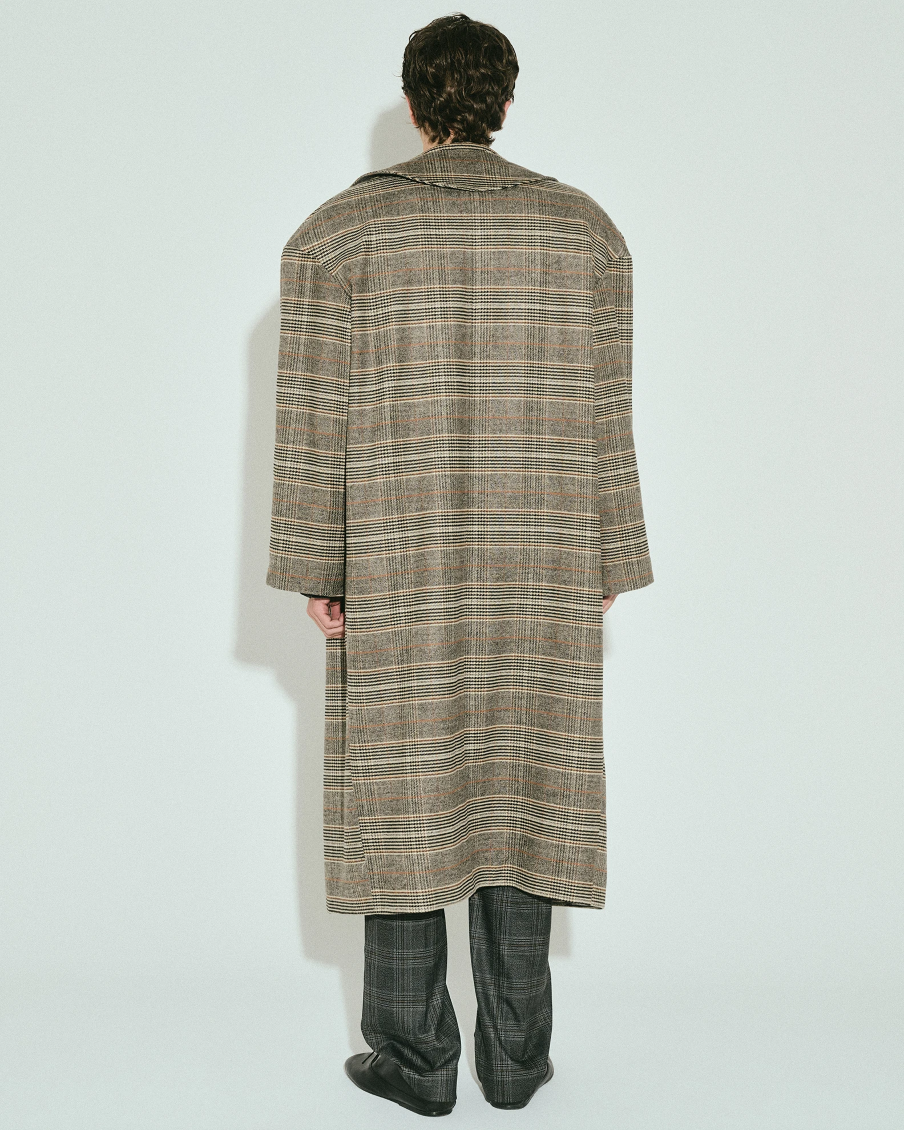 Picture of MEN'S HERITAGE CHECK BELTED COAT
