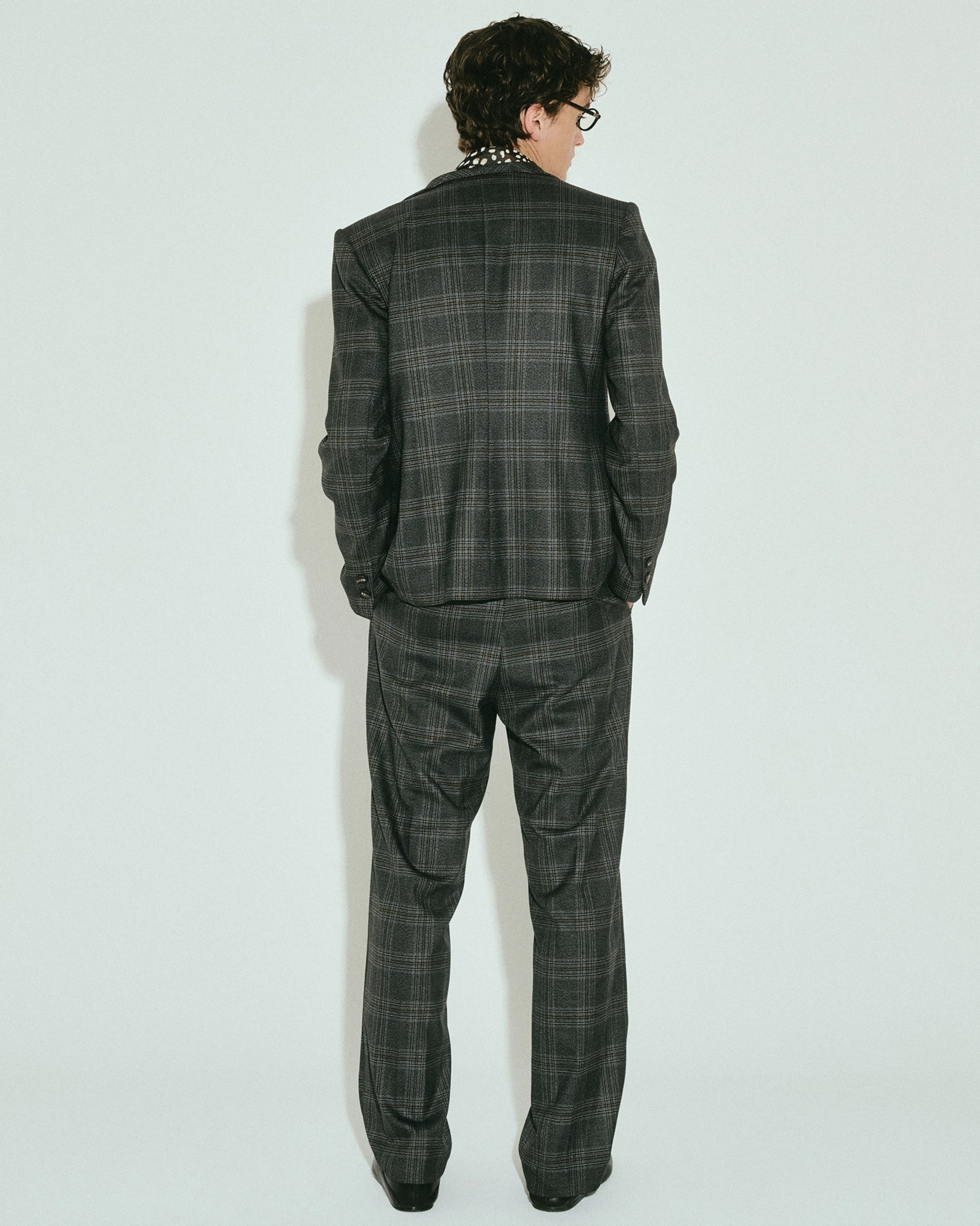 Picture of MEN'S TAILORED CHECK SUIT PANTS
