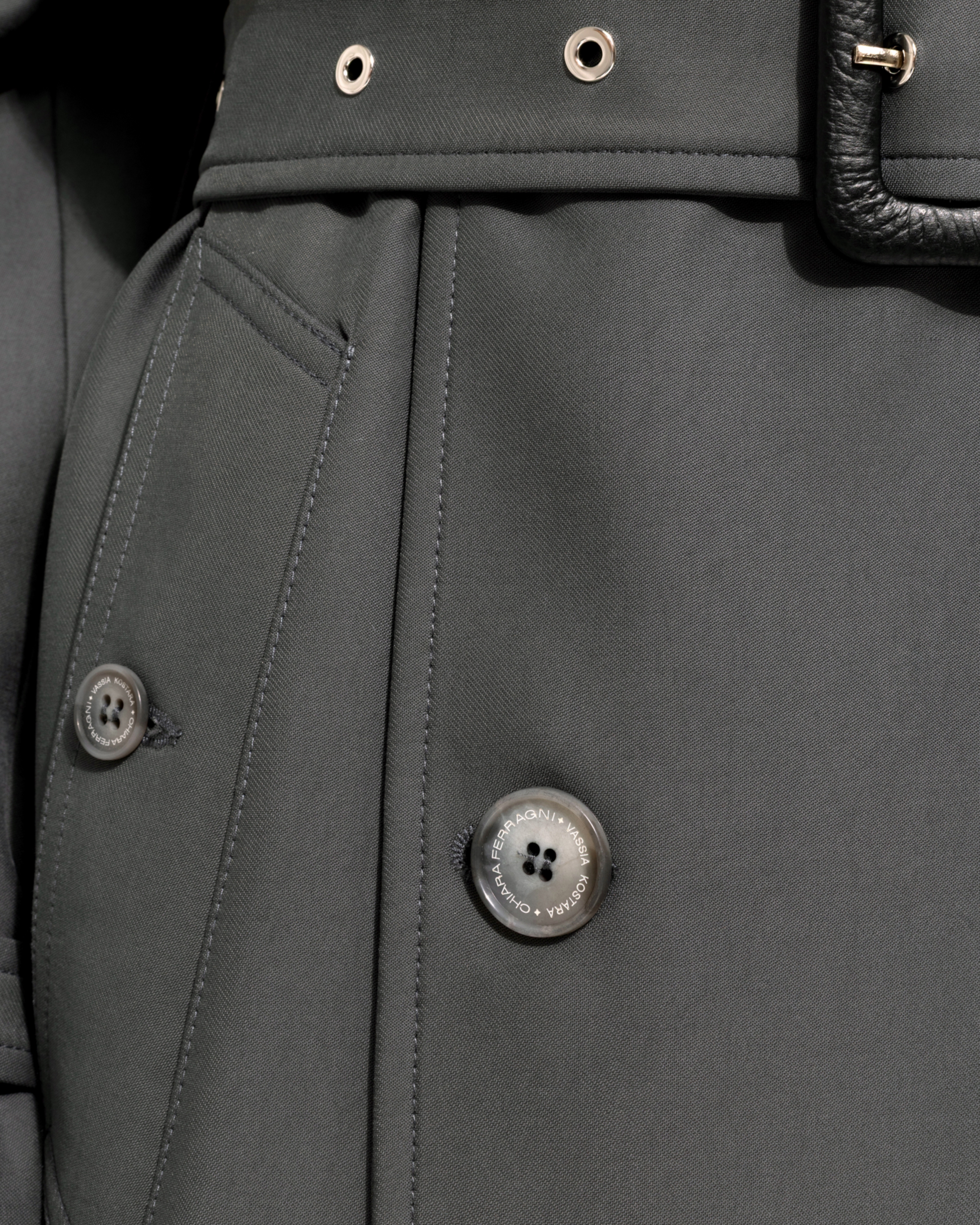 Picture of CHARCOAL TRENCH COAT