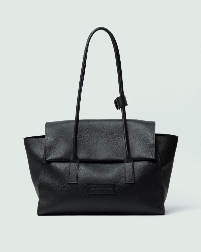 Picture of BLACK FOLDOVER BAG